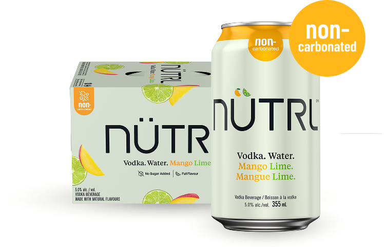 Nutrl Vodka Water Pack And Can Combo